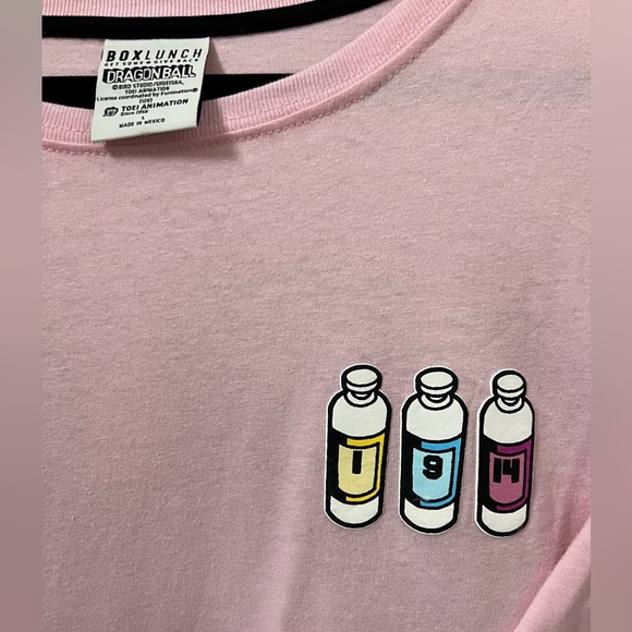 Dragon Ball Z Bulma Pink Women's Short Sleeve Hype Jersey - BoxLunch Exclusive - Picture 7 of 8